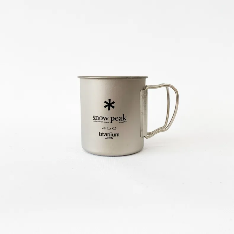 Snow Peak Titanium Single Wall Mugs