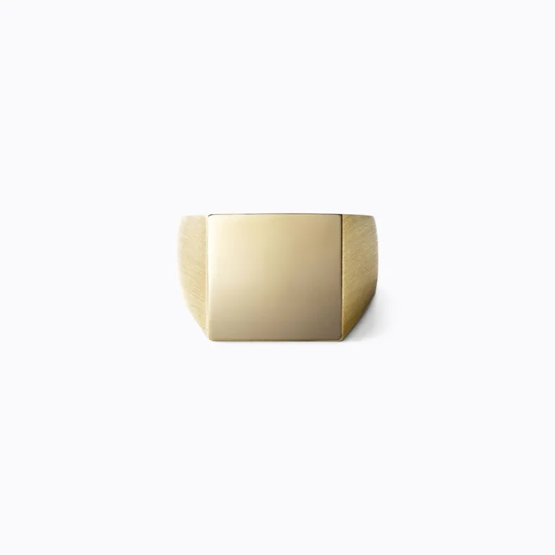Shihara Signet Square Ring S