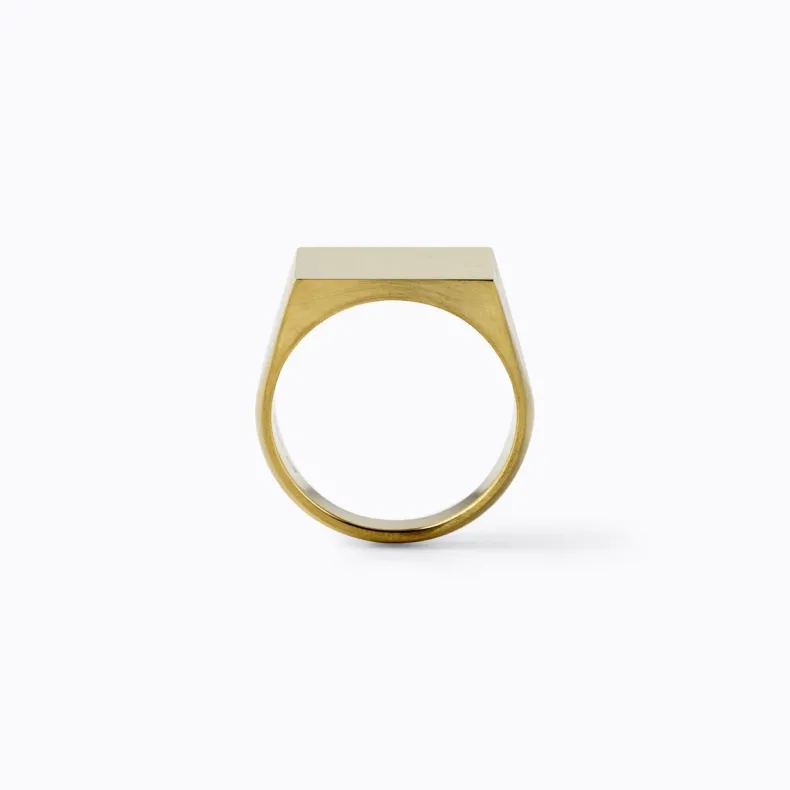 Shihara Signet Square Ring S