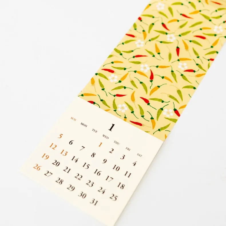 TAKEO Banner Calendar 2025