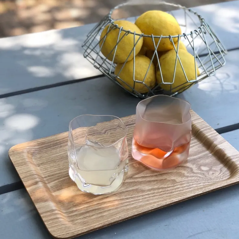 Kimura Crumple Glass - Frosted