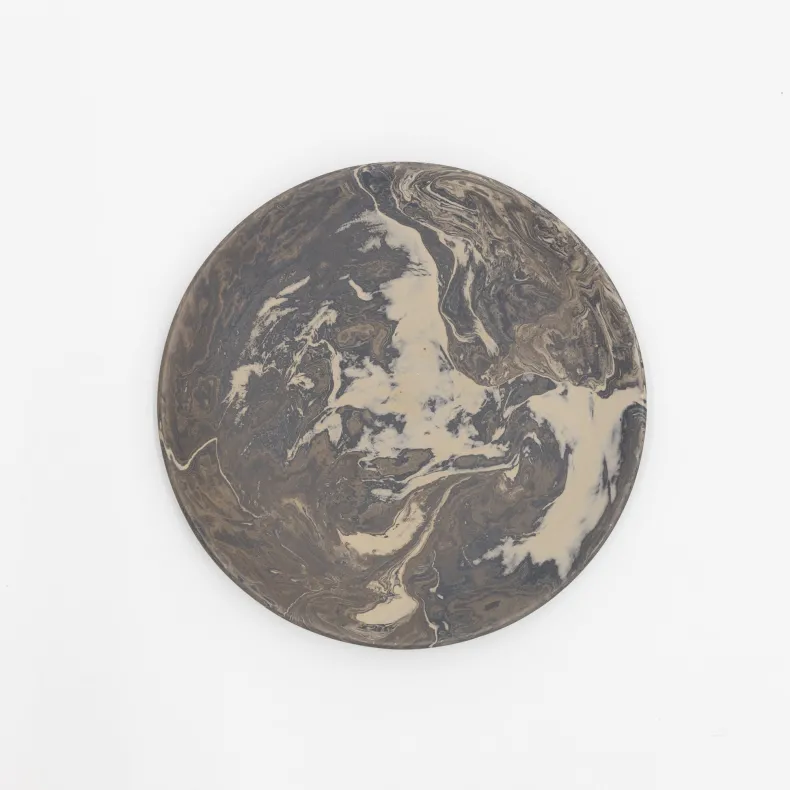 Gena Kuwan Ceramic Plate Large - White