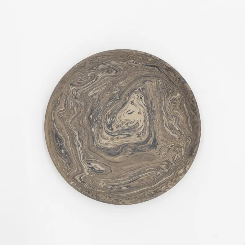 Gena Kuwan Ceramic Plate Large - White