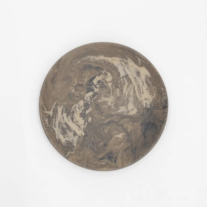 Gena Kuwan Ceramic Plate Large - White