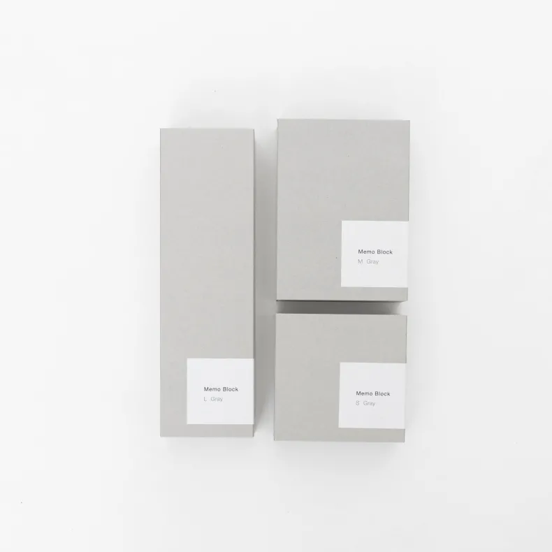 Ito Bindery Gray Memo Blocks