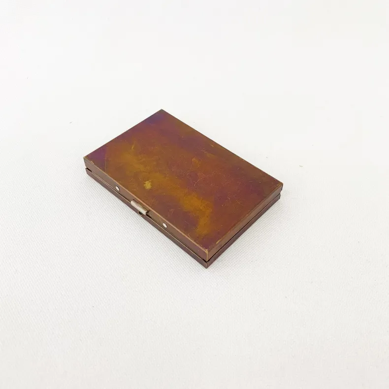 Picus Brass Box Card Case