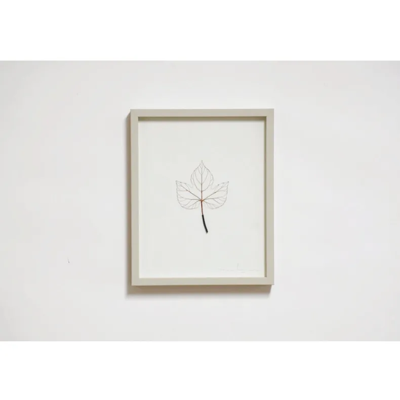 #32 - Copper Wire Leaf #7 (All Around You, 2024) by Mitsuru Koga