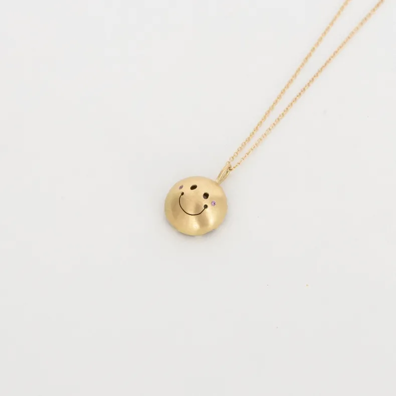 Black Barc 'Smiley' Necklace No. 39