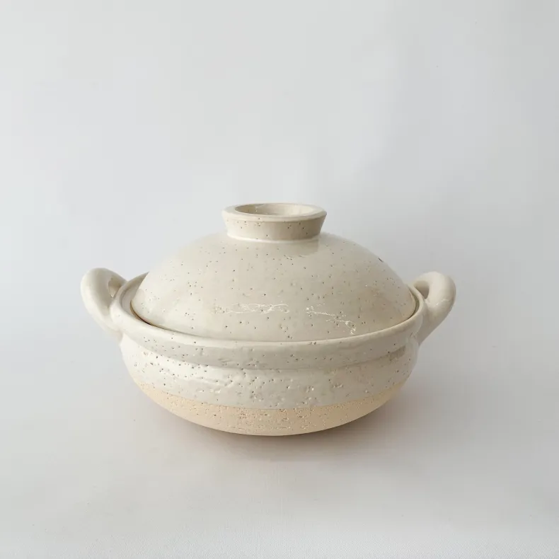 Steamer Donabe - Large White