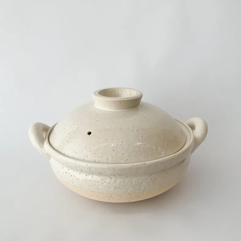 Steamer Donabe - Large White