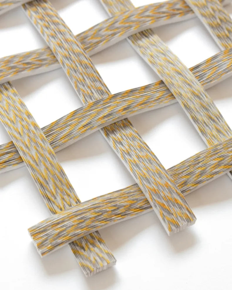 No.15 by Haneno Suzuki (Haneno Suzuki: Paper weaving)