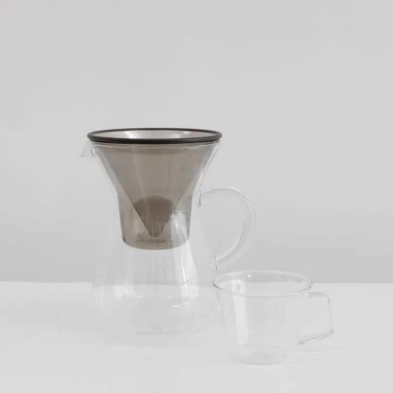 KINTO SCS Coffee Carafe Set 4 Cups