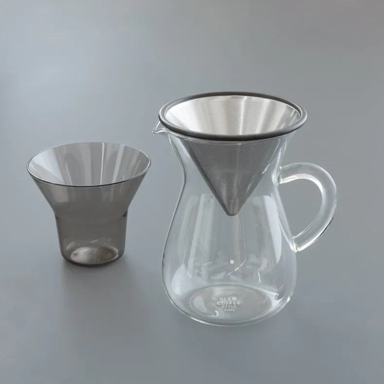 KINTO SCS Coffee Carafe Set 4 Cups