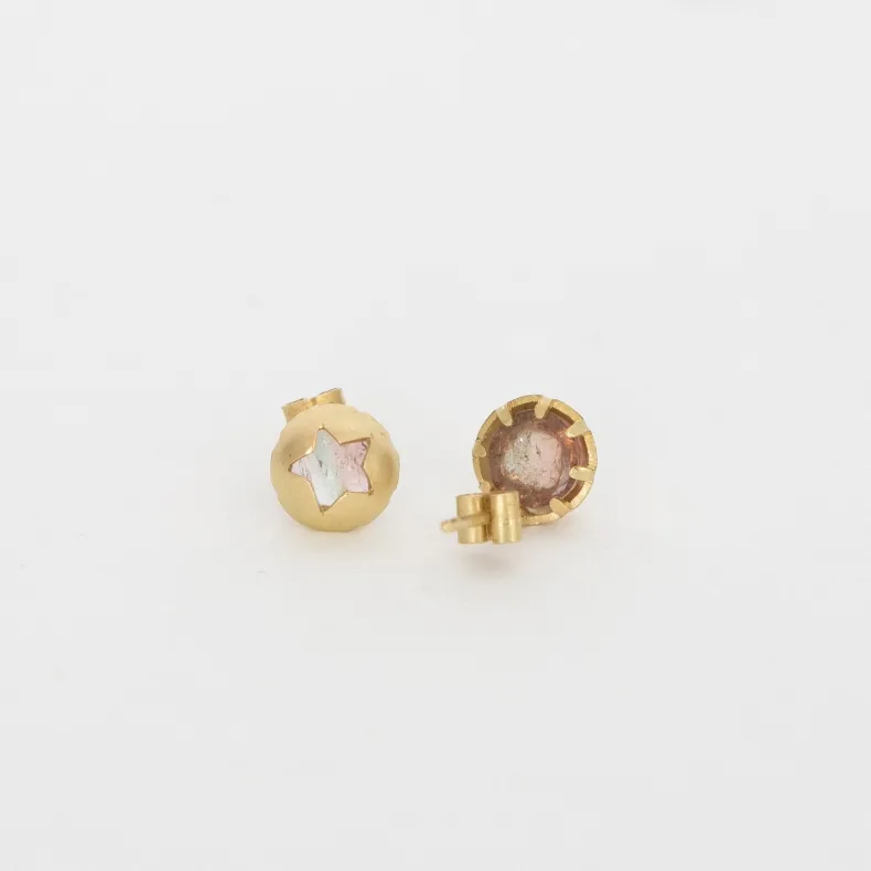 Black Barc 'Star' Stud Earrings No. 11