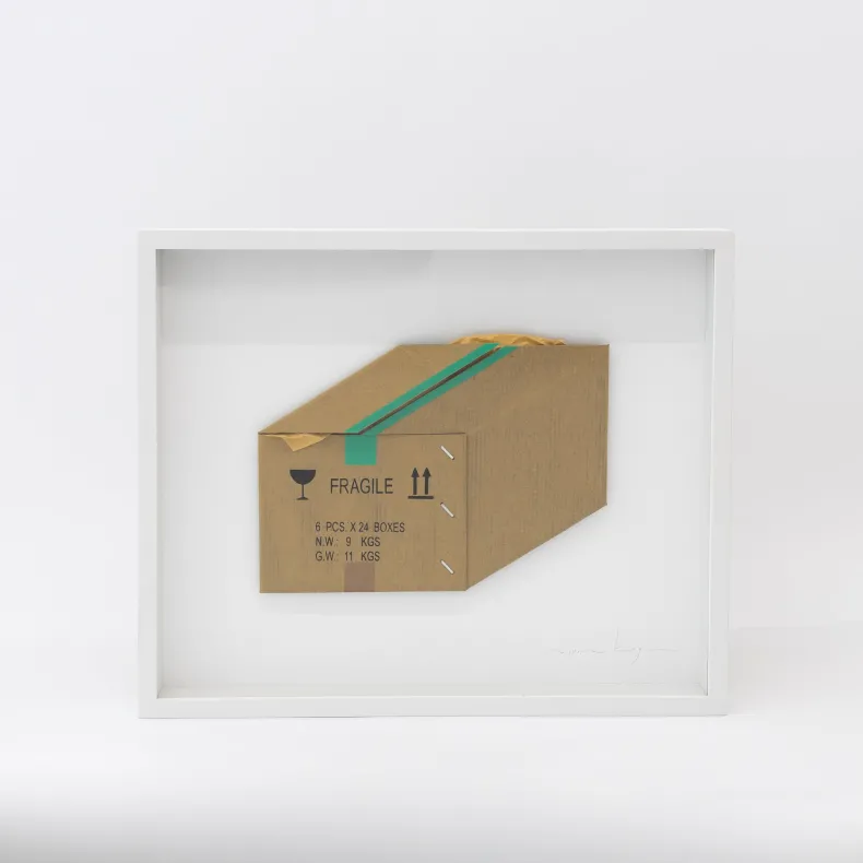 Flatworks Box #4 (2024) by Mitsuru Koga