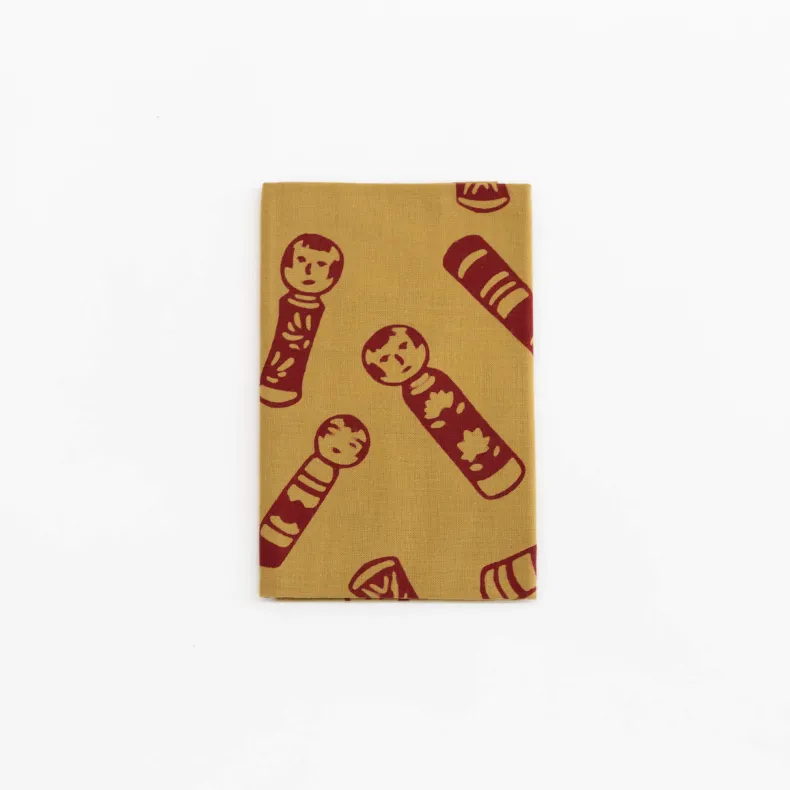 Tenugui - Kokeshi Dolls