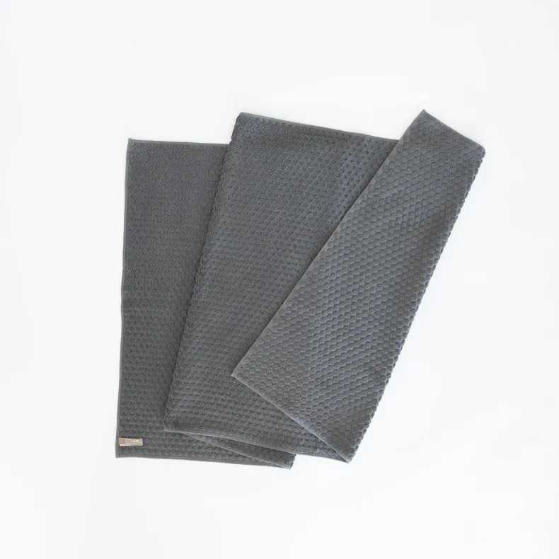 Puchi Puchi Gray Towels