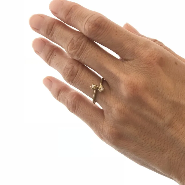 Black Barc 'Ren' Ring with Diamonds - Special Order