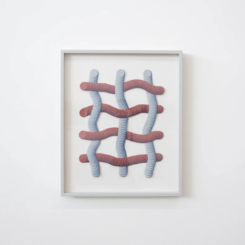 No.31 by Haneno Suzuki (Haneno Suzuki: Paper weaving)