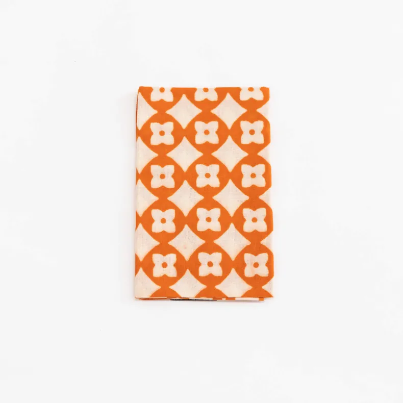 Tenugui - Orange Persimmon