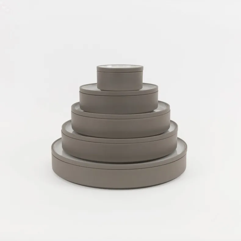 HAW103 - Plate / Lid Ash White ø 7.3/8"