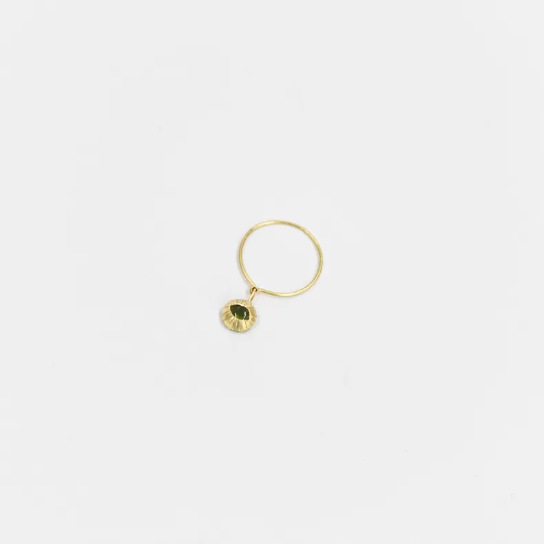 Black Barc 'Kyu' Stacking Ring