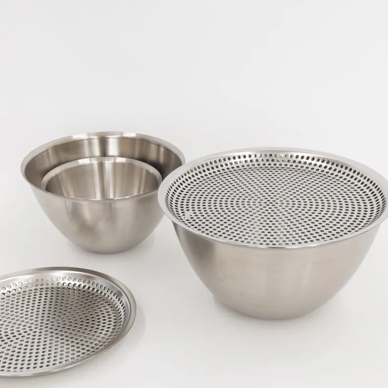 Makanai Stainless Steel Flat Strainers