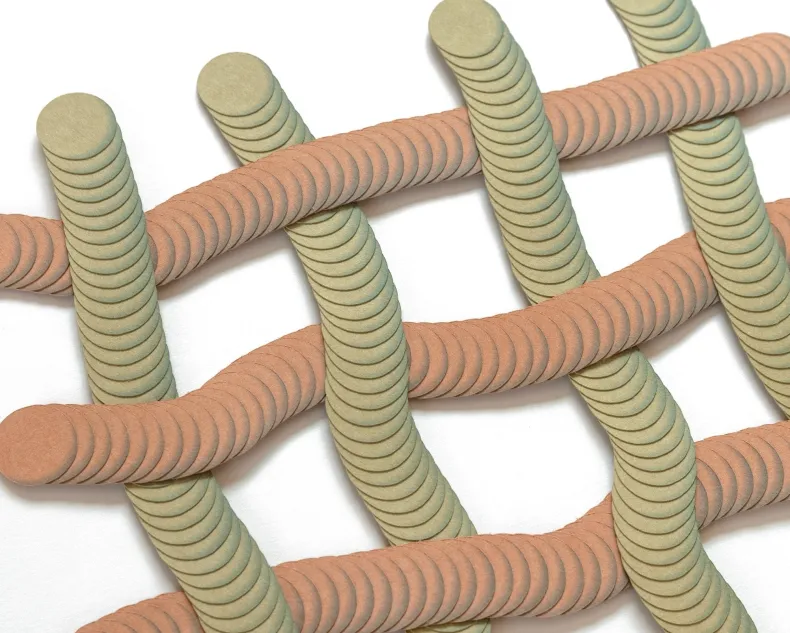 No.28 by Haneno Suzuki (Haneno Suzuki: Paper weaving)