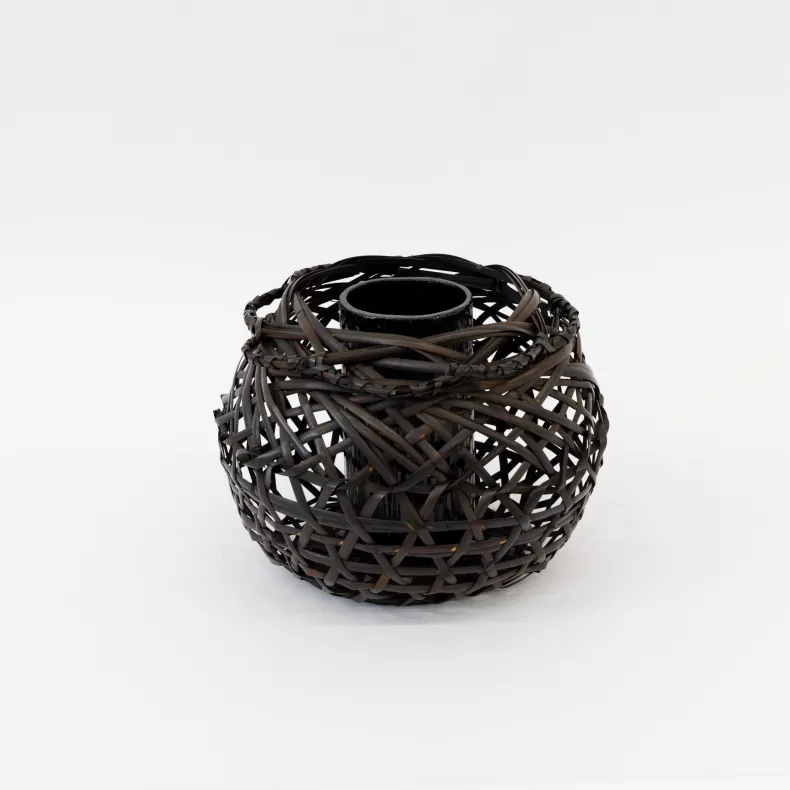 Vintage Bamboo Flower Basket - Hanakago 2