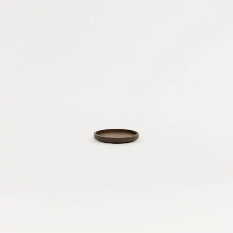 HRN122 - Tray / Lid Dark Brown ø 3.3/8"
