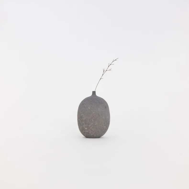 Sea Stone Vases and Sea Stone with Legs by Mitsuru Koga