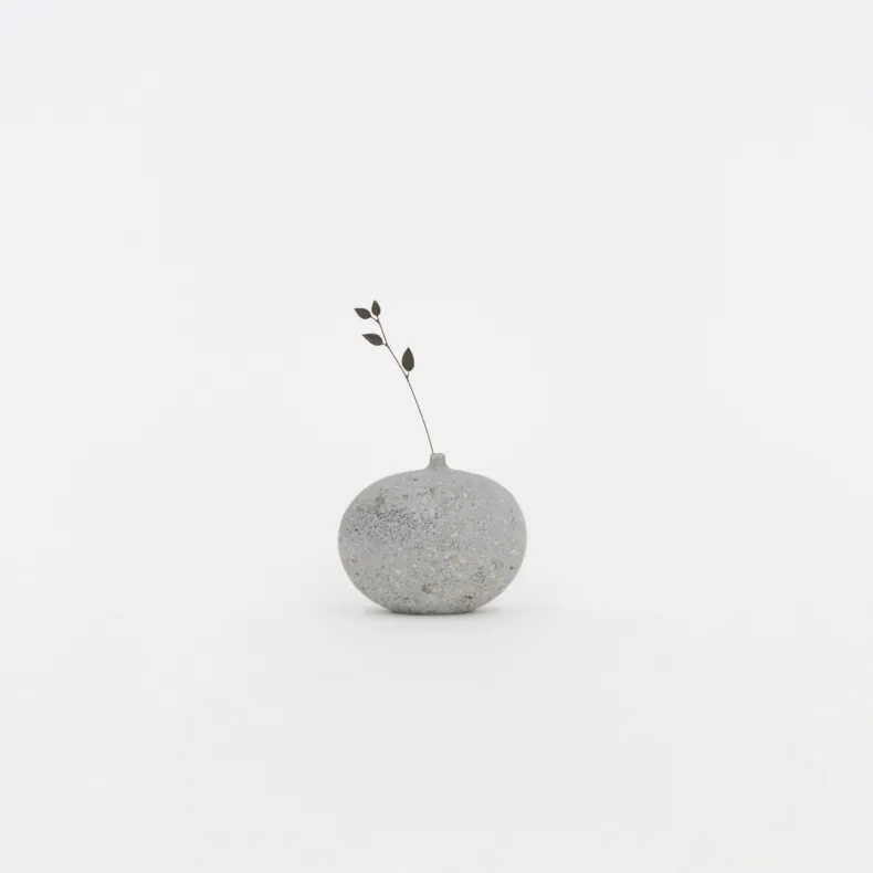 Sea Stone Vases and Sea Stone with Legs by Mitsuru Koga